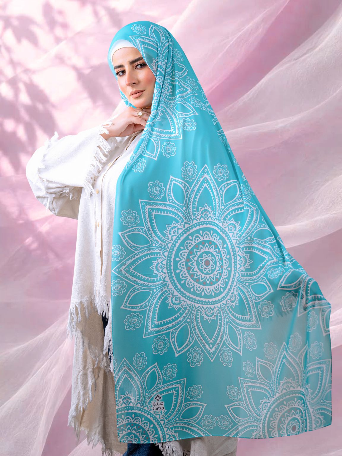 Turquoise mandala