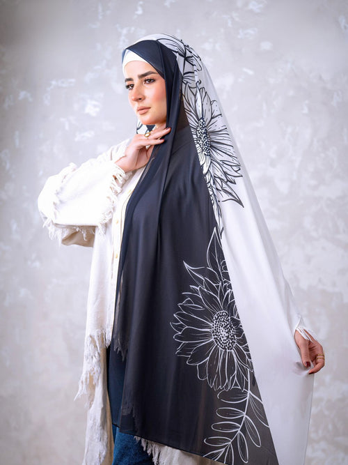 زهري أبيض وأسود