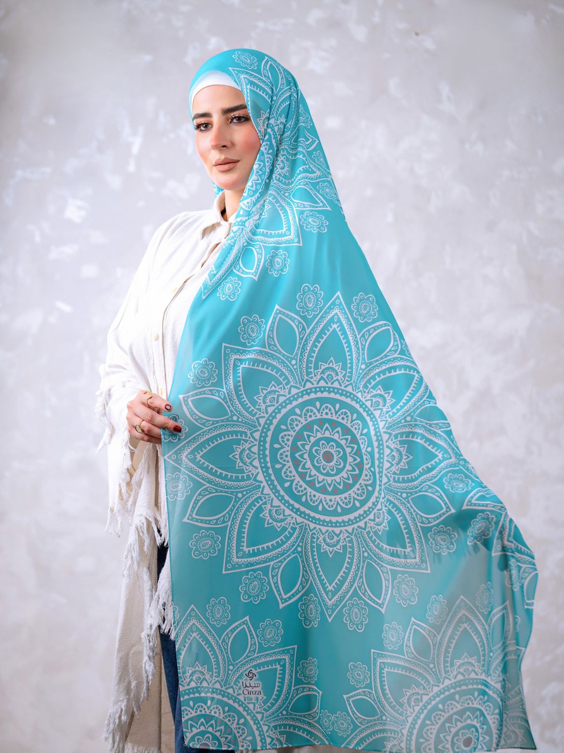 Turquoise mandala
