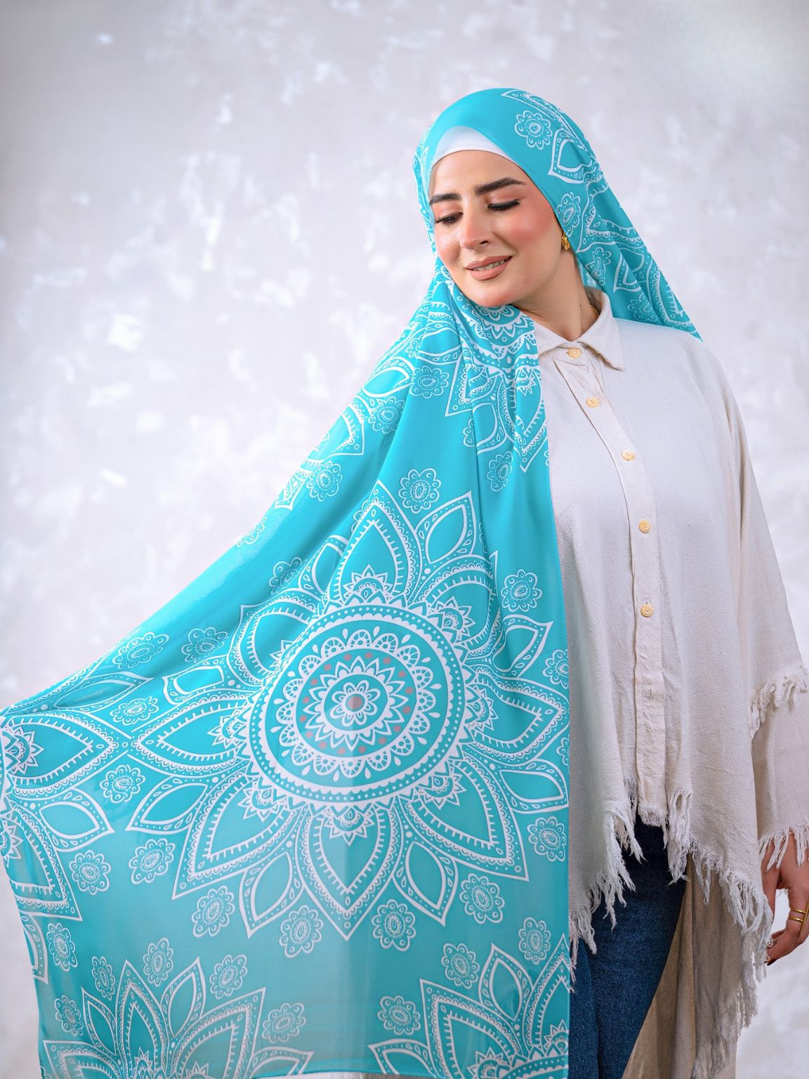 Turquoise mandala