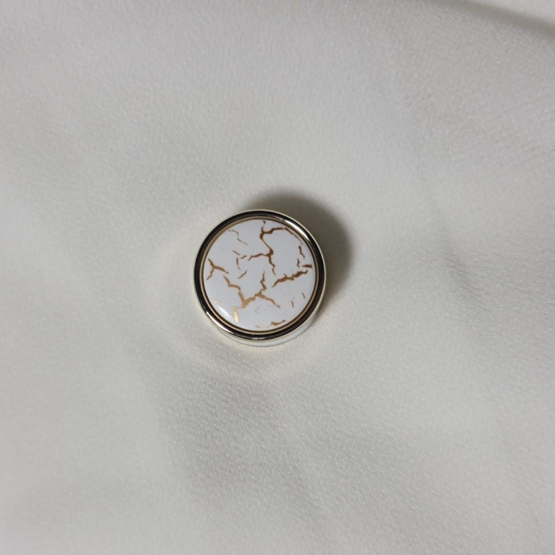 Marble Magnetic Hijab Pin