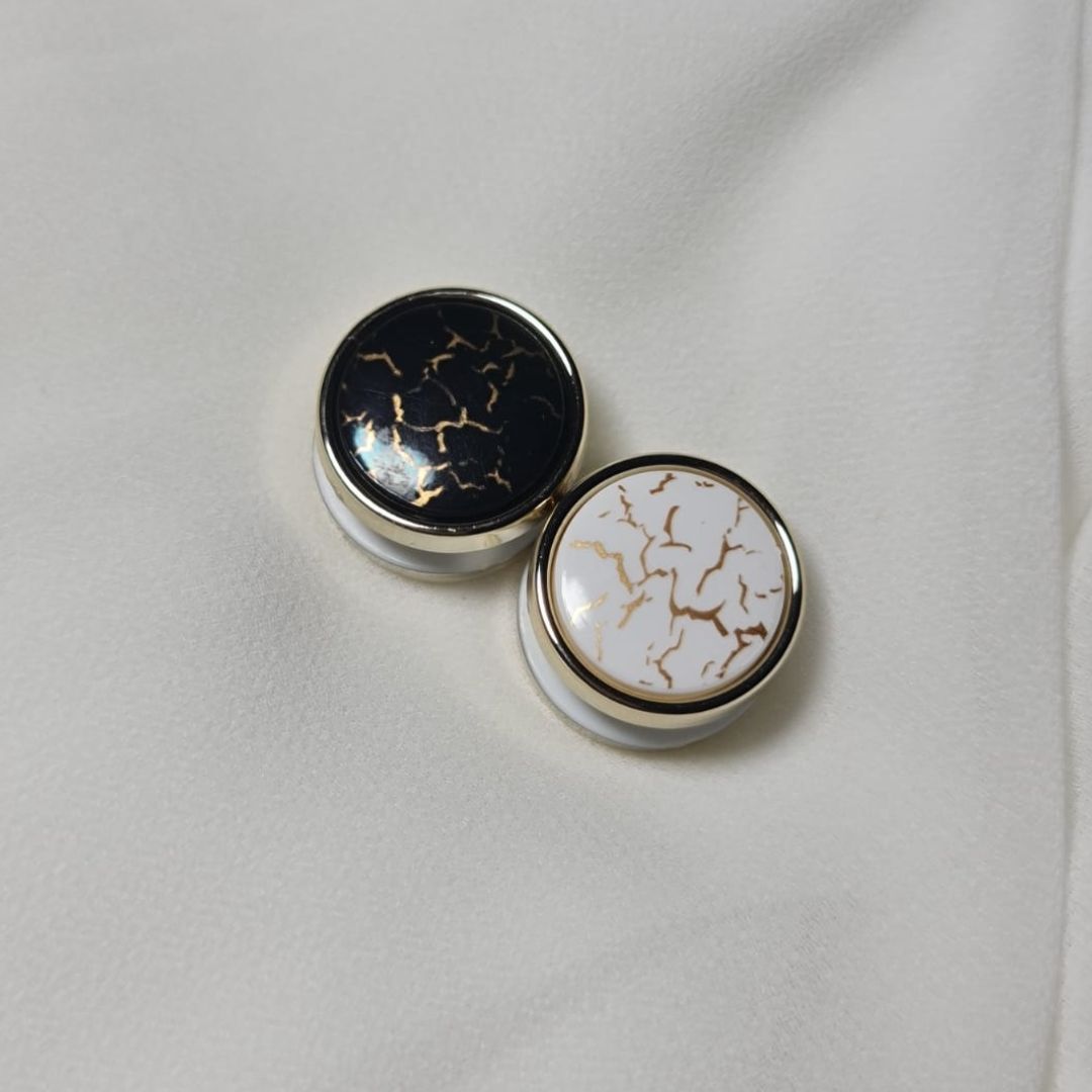 Marble Magnetic Hijab Pin