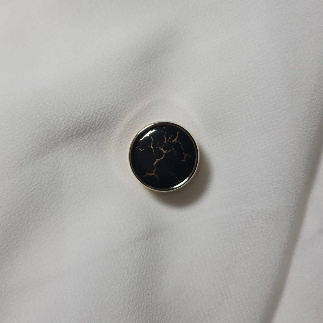 Marble Magnetic Hijab Pin