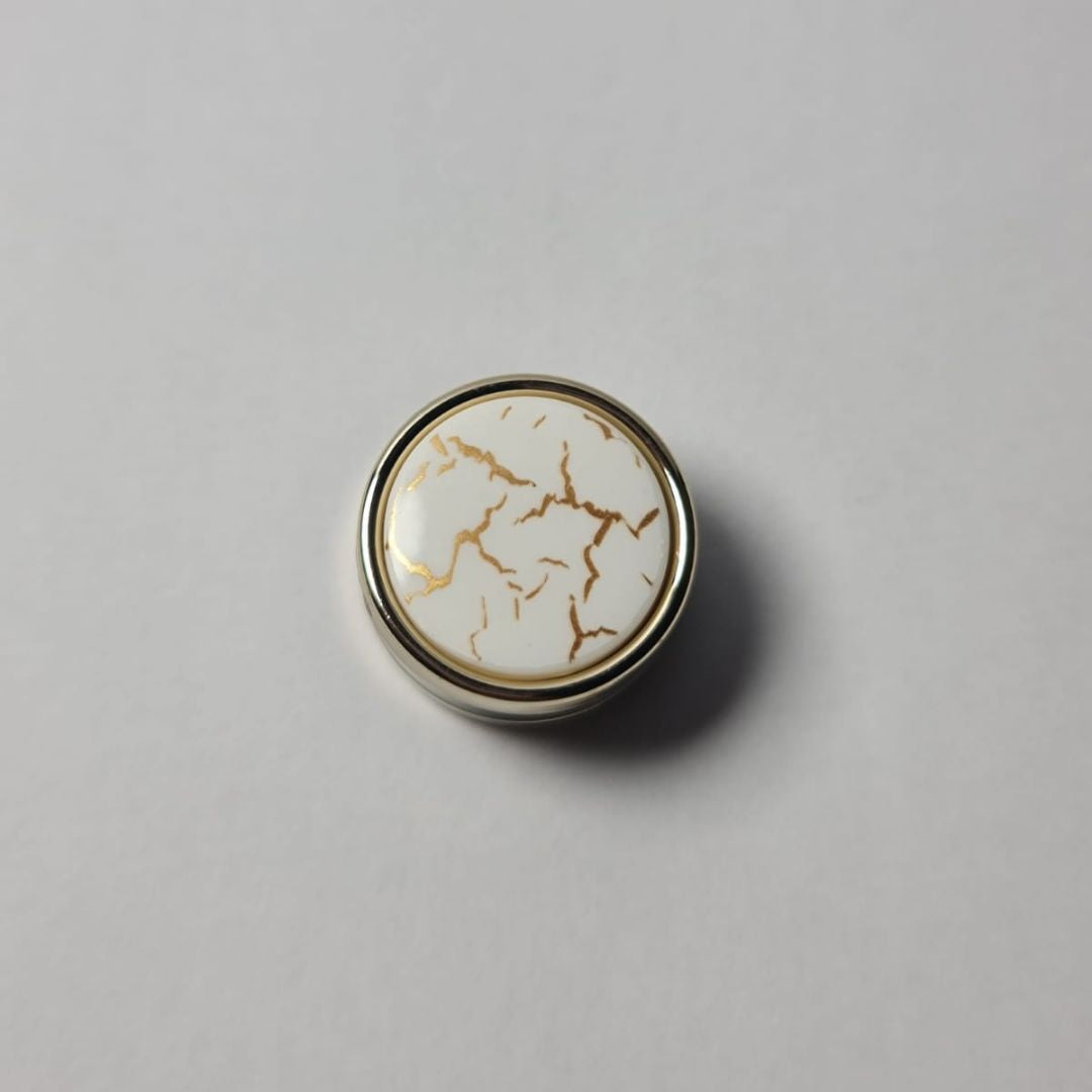 Marble Magnetic Hijab Pin