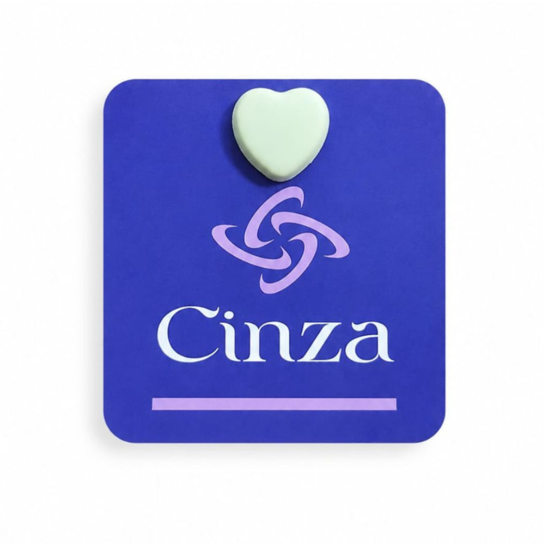 Heart Magnetic Hijab Pin