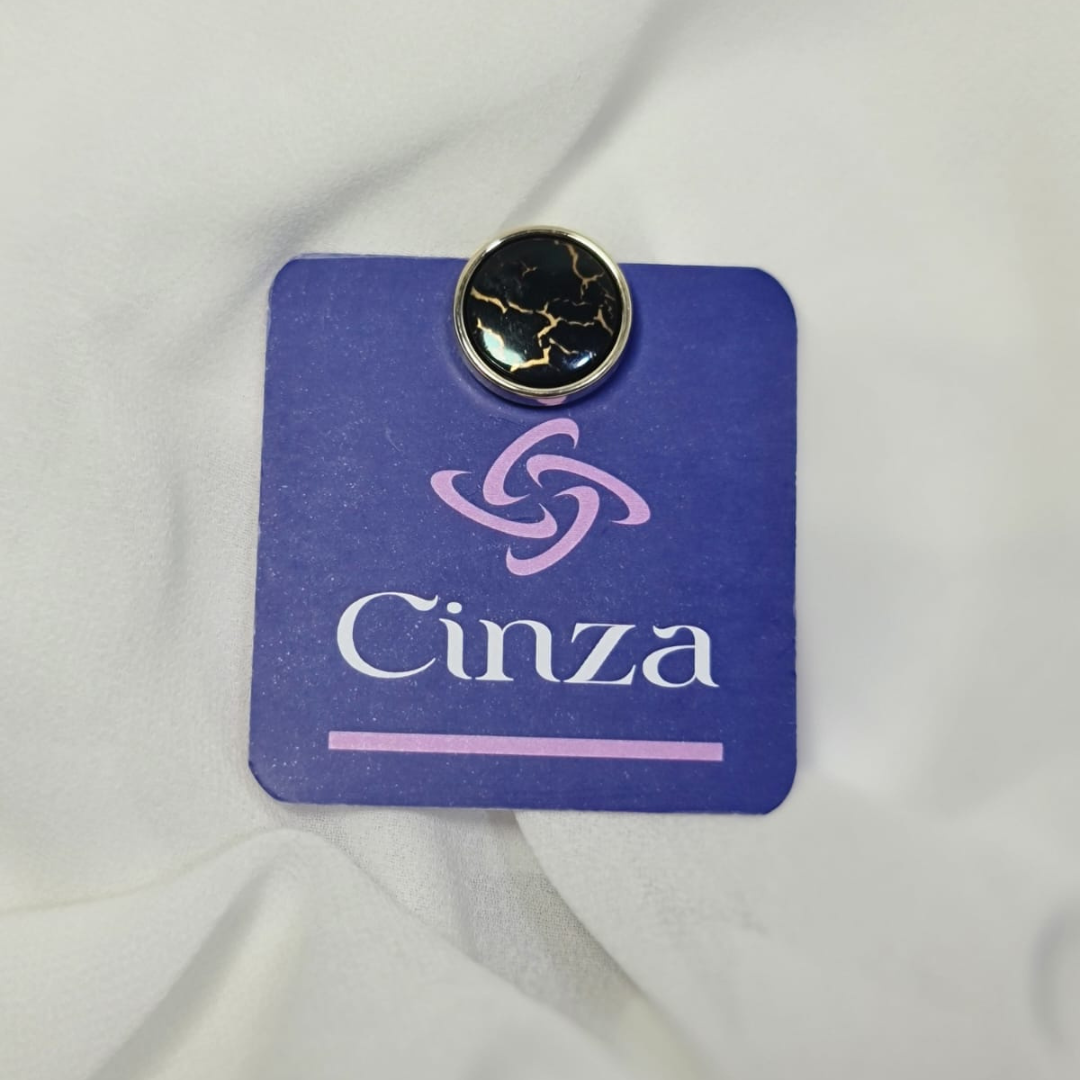 Marble Magnetic Hijab Pin