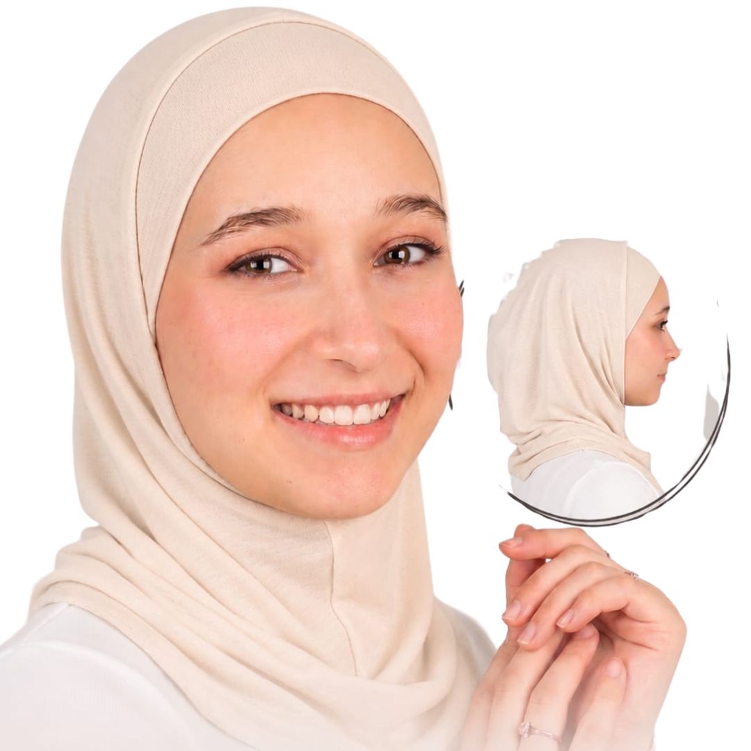 Seamless Cotton Neck Coverage Underscarf