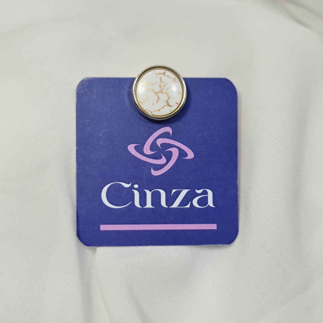 Marble Magnetic Hijab Pin